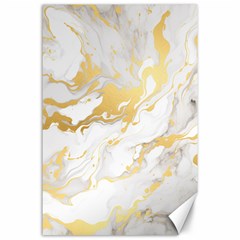 Marble Pattern Canvas 24  X 36 