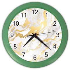 Marble Pattern Color Wall Clock