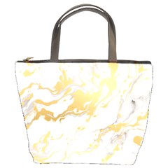 Marble Pattern Bucket Bag