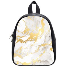 Marble Pattern School Bag (small)