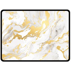 Marble Pattern Fleece Blanket (large)