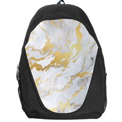 Marble Pattern Backpack Bag