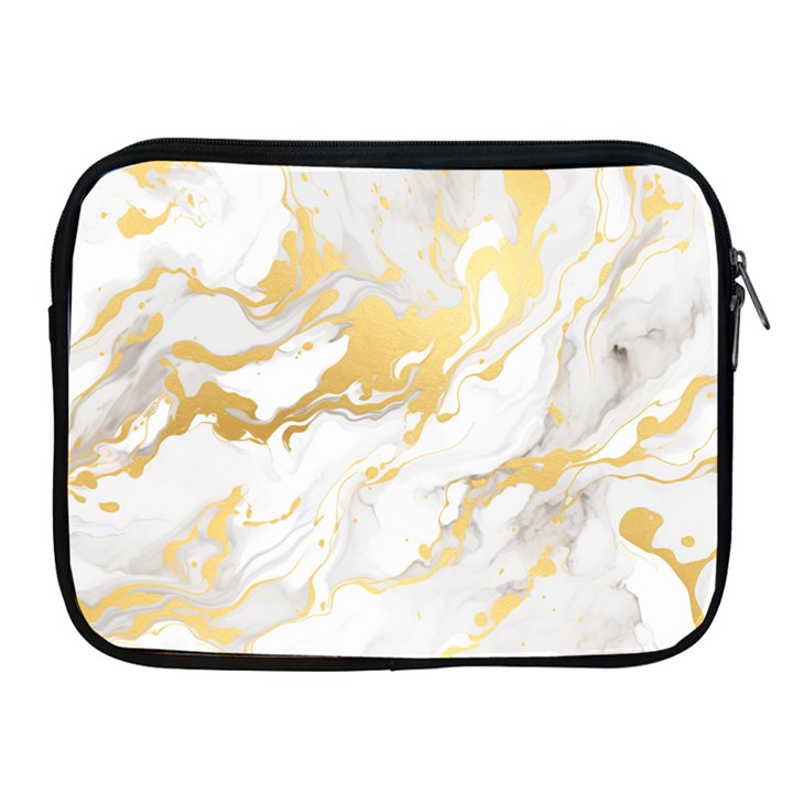 Marble Pattern Apple iPad 2/3/4 Zipper Cases