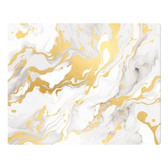 Marble Pattern Two Sides Premium Plush Fleece Blanket (large)