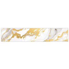 Marble Pattern Small Premium Plush Fleece Scarf