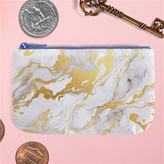 Marble Pattern Large Coin Purse by Posterlux