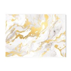 Marble Pattern Crystal Sticker (a4) by Posterlux