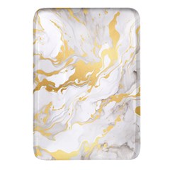 Marble Pattern Rectangular Glass Fridge Magnet (4 Pack)