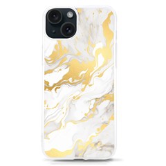 Marble Pattern Iphone 15 Tpu Uv Print Case