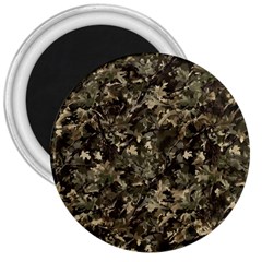 Camouflage Army Survival Uniform 3  Magnets by Posterlux