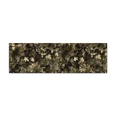 Camouflage Army Survival Uniform Sticker (bumper) by Posterlux