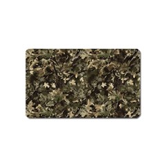 Camouflage Army Survival Uniform Magnet (name Card)