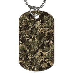 Camouflage Army Survival Uniform Dog Tag (one Side)