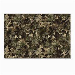 Camouflage Army Survival Uniform Postcard 4 x 6  (pkg Of 10) by Posterlux