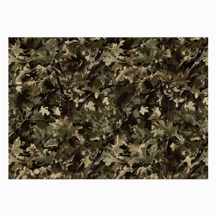 Camouflage Army Survival Uniform Large Glasses Cloth