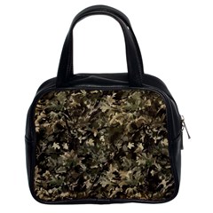 Camouflage Army Survival Uniform Classic Handbag (two Sides) by Posterlux