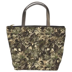 Camouflage Army Survival Uniform Bucket Bag by Posterlux