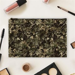 Camouflage Army Survival Uniform Cosmetic Bag (large) by Posterlux