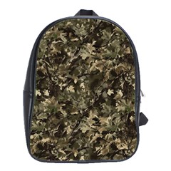 Camouflage Army Survival Uniform School Bag (large)