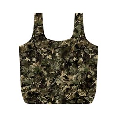 Camouflage Army Survival Uniform Full Print Recycle Bag (m)