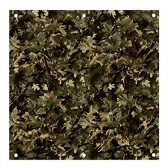 Camouflage Army Survival Uniform Banner And Sign 4  X 4  by Posterlux