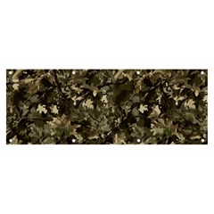 Camouflage Army Survival Uniform Banner And Sign 8  X 3 