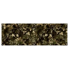 Camouflage Army Survival Uniform Banner And Sign 12  X 4  by Posterlux