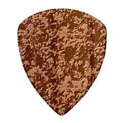 Camouflage Army Survival Uniform Wood Guitar Pick (set Of 10)