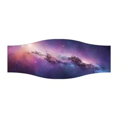 Cosmic Dreamscape Print (ai) Black Backgrond Stretchable Headband by dflcprintsclothing