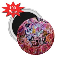 Marbling Blend  2 25  Magnets (100 Pack)  by kaleidomarblingart