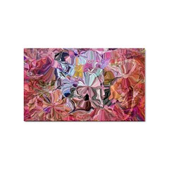 Marbling Blend  Sticker Rectangular (100 Pack) by kaleidomarblingart