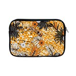 Leaf Yellow Point Flower White Apple iPad Mini Zipper Cases Front