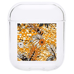 Leaf Yellow Point Flower White Hard Pc Airpods 1/2 Case by Grandong