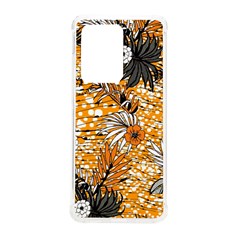 Leaf Yellow Point Flower White Samsung Galaxy S20 Ultra 6 9 Inch Tpu Uv Case by Grandong