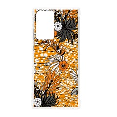 Leaf Yellow Point Flower White Samsung Galaxy Note 20 Ultra Tpu Uv Case by Grandong