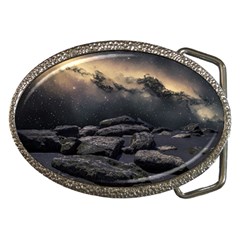 Stellar Dreamscape (ai&human) Belt Buckles by dflcprintsclothing