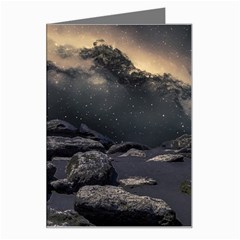 Stellar Dreamscape (ai&human) Greeting Card by dflcprintsclothing