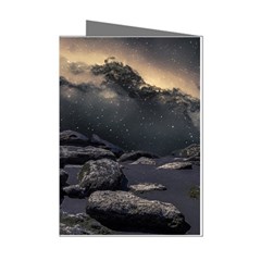 Stellar Dreamscape (ai&human) Mini Greeting Cards (pkg Of 8) by dflcprintsclothing