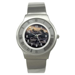 Stellar Dreamscape (ai&human) Stainless Steel Watch by dflcprintsclothing