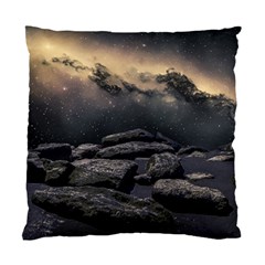 Stellar Dreamscape (ai&human) Standard Cushion Case (one Side) by dflcprintsclothing