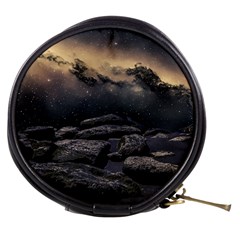 Stellar Dreamscape (ai&human) Mini Makeup Bag by dflcprintsclothing