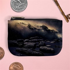 Stellar Dreamscape (ai&human) Mini Coin Purse by dflcprintsclothing