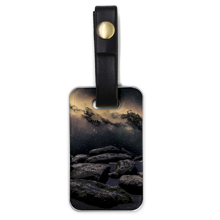 Stellar Dreamscape (AI&Human) Luggage Tag (one side)