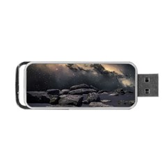 Stellar Dreamscape (ai&human) Portable Usb Flash (two Sides) by dflcprintsclothing