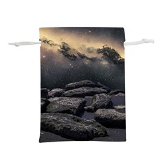 Stellar Dreamscape (ai&human) Lightweight Drawstring Pouch (l) by dflcprintsclothing