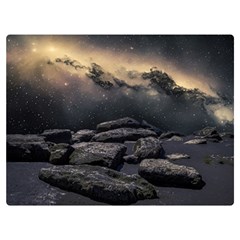 Stellar Dreamscape (ai&human) Two Sides Premium Plush Fleece Blanket (baby Size) by dflcprintsclothing