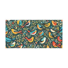 Birds Pattern Flowers Whimsical Yoga Headband by Salmanaz77