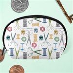 Pattern Seamless Texture Sewing Accessory Pouch (Large) Back