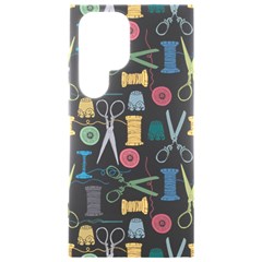 Pattern Seamless Texture Sewing Samsung Galaxy S24 Ultra 6 9 Inch Black Tpu Uv Case