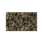 Camouflage Army Survival Uniform Sticker (Rectangular) Front